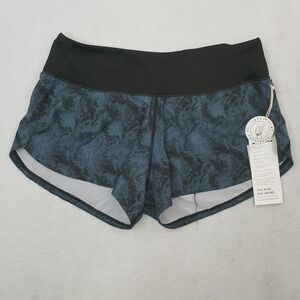 Vuori Omni Performance Shorts Womens Medium Blue Tide Dunes Performance Running
